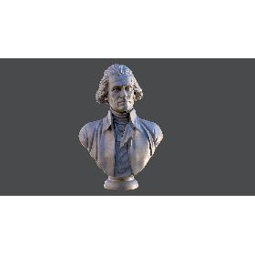 Thomas Jefferson Bust 3D model